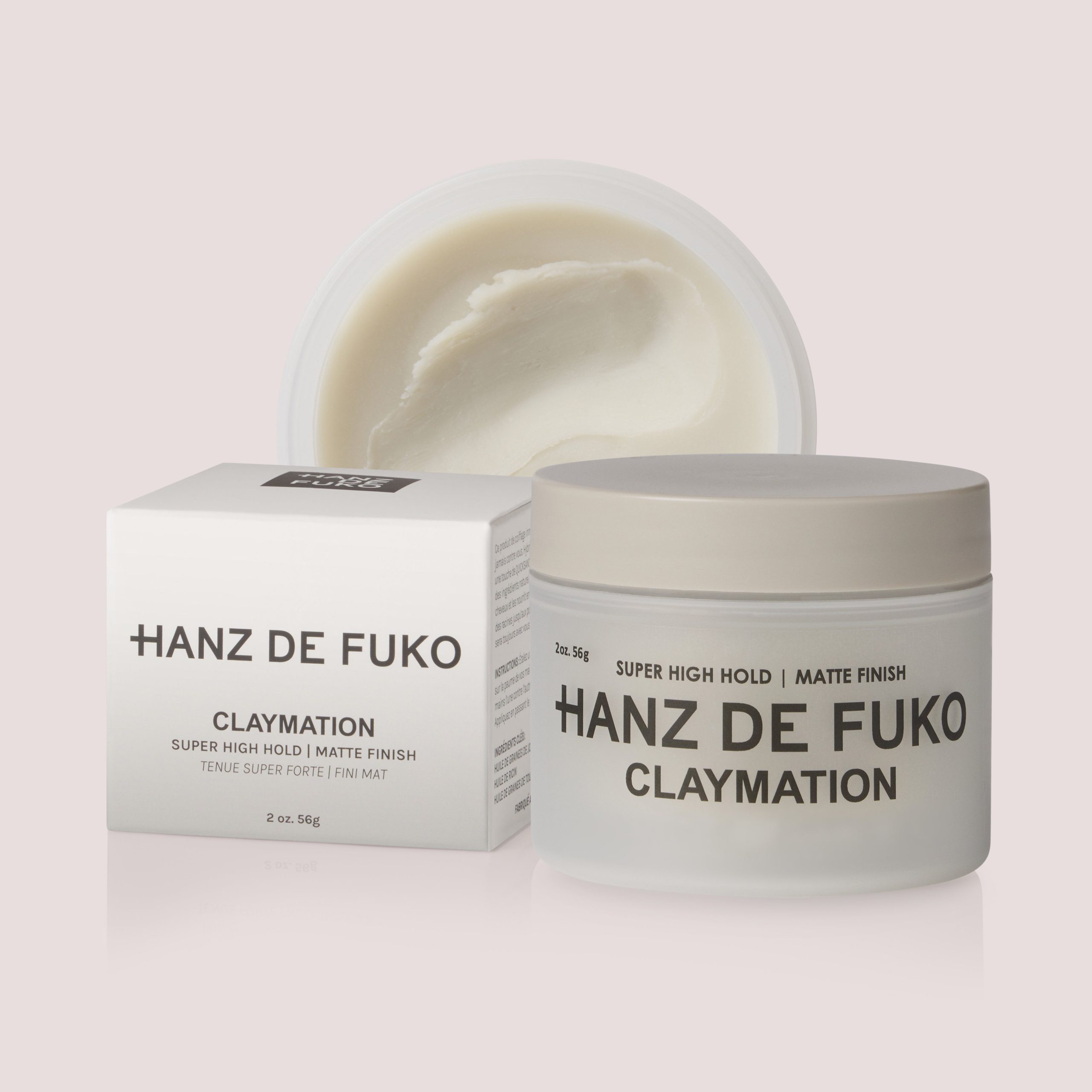 CLAYMATION: Hair Styler - High Hold. Matte Finish